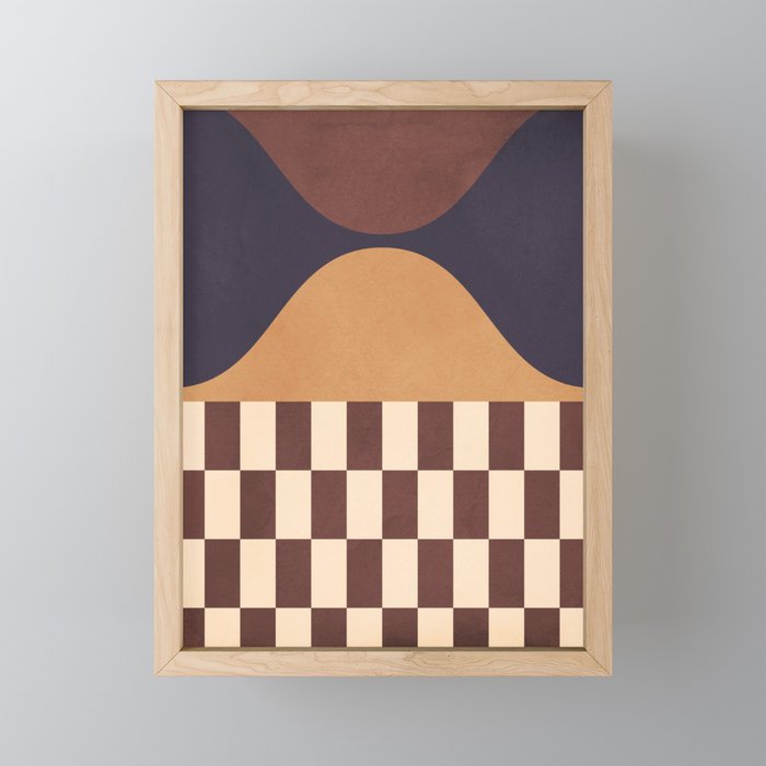 Geometric Abstraction 262 Mini Art Print Gallery Image 1