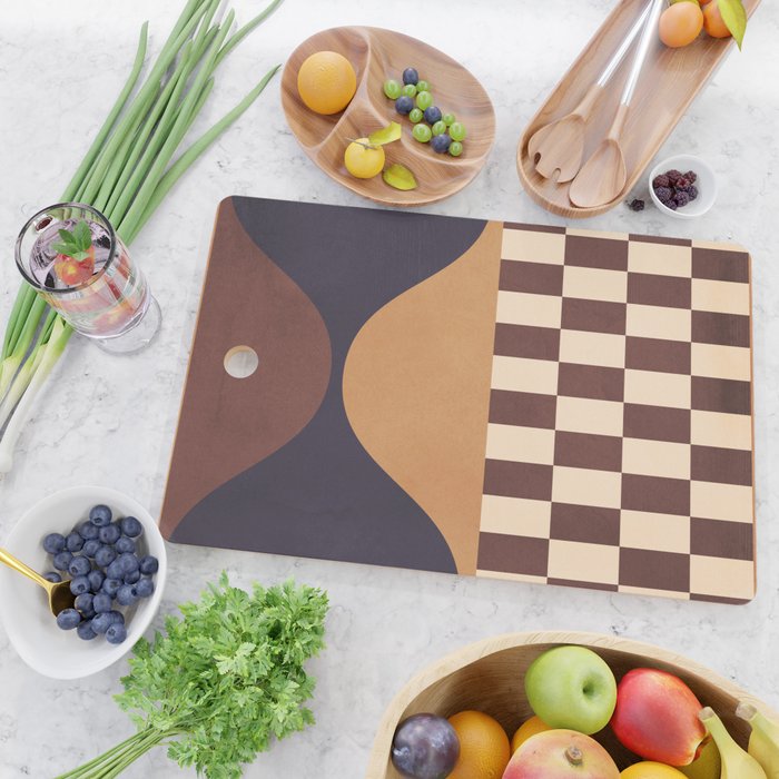 Geometric Abstraction 262 Cutting Board Gallery Image 2