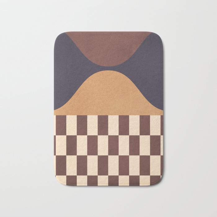 Geometric Abstraction 262 Bath Mat Gallery Image 1