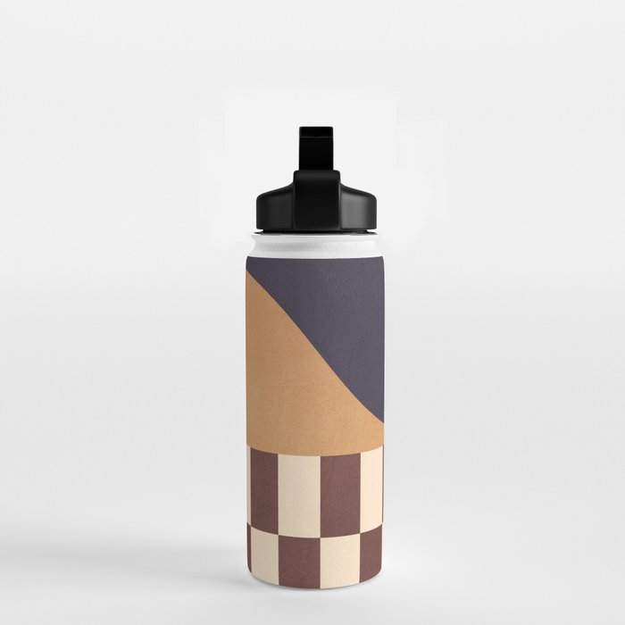 Geometric Abstraction 262 Water Bottle Gallery Image 2