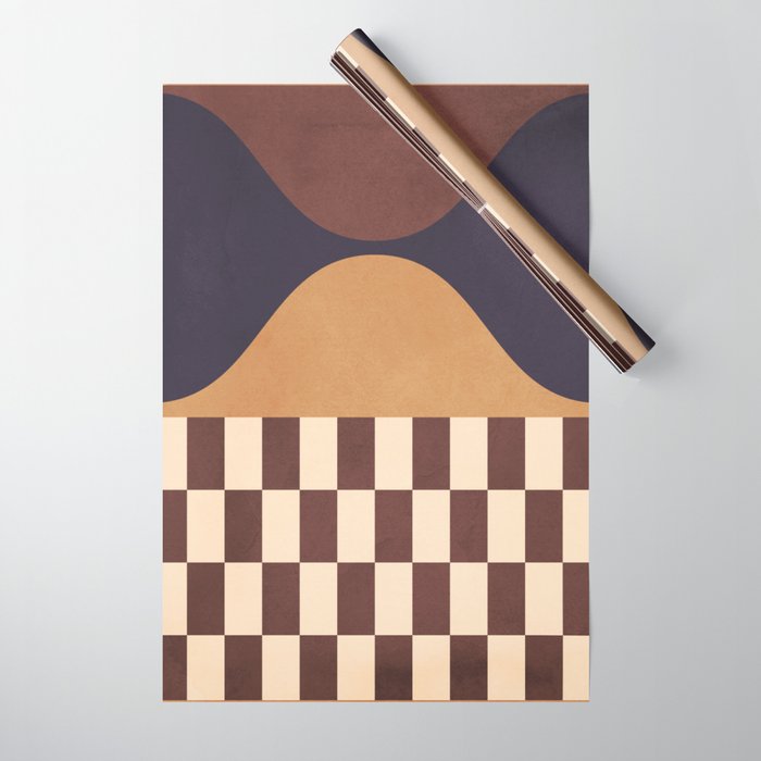 Geometric Abstraction 262 Wrapping Paper Gallery Image 1