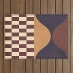 Geometric Abstraction 262 Outdoor Rug Gallery Image 1