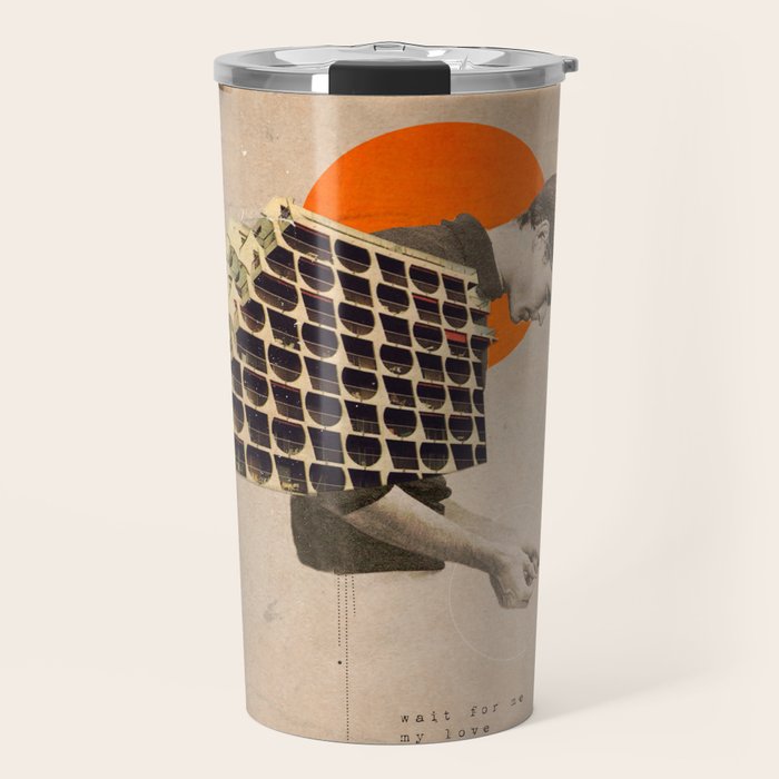 Wait For Me Travel Mug Gallery Image 1