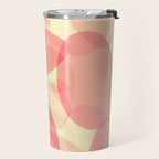 Soft Shapes Abstract #2 Travel Mug Gallery Image 2