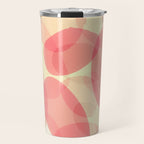 Soft Shapes Abstract #2 Travel Mug Gallery Image 1