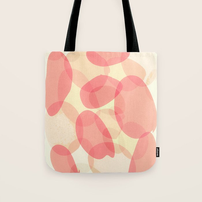 Soft Shapes Abstract #2 Tote Bag Gallery Image 1