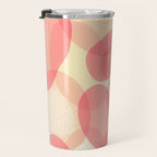 Soft Shapes Abstract #2 Travel Mug Gallery Image 3