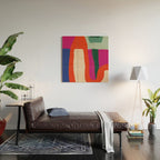 Permeability Wood Wall Art Gallery Image 2