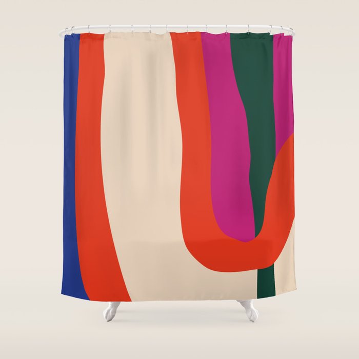 Permeability Shower Curtain Gallery Image 1
