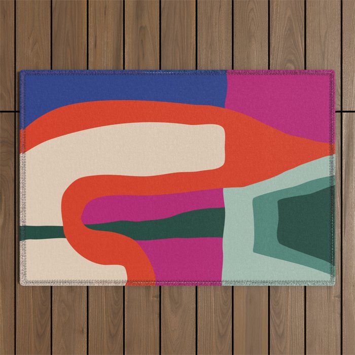 Permeability Outdoor Rug Gallery Image 1