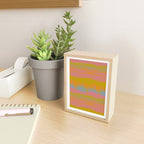 Vintage Western Desert Landscape in Dusty Neon Mini Art Print Gallery Image 2