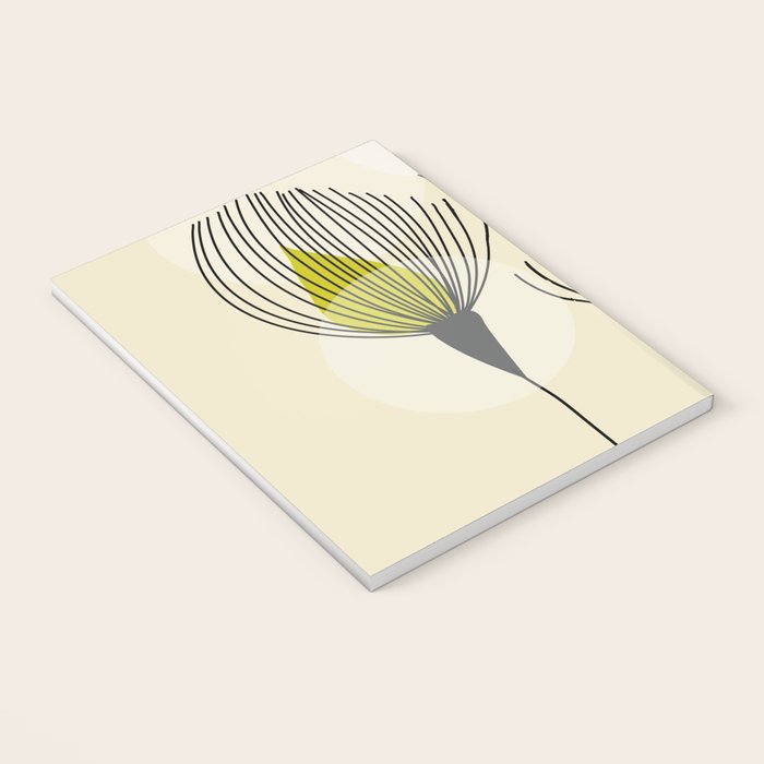 Retro Minimal Flowers Notebook Gallery Image 3