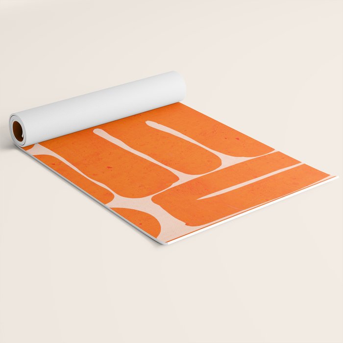 Modern Abstract Minimal Shapes 162/2 Yoga Mat Gallery Image 2