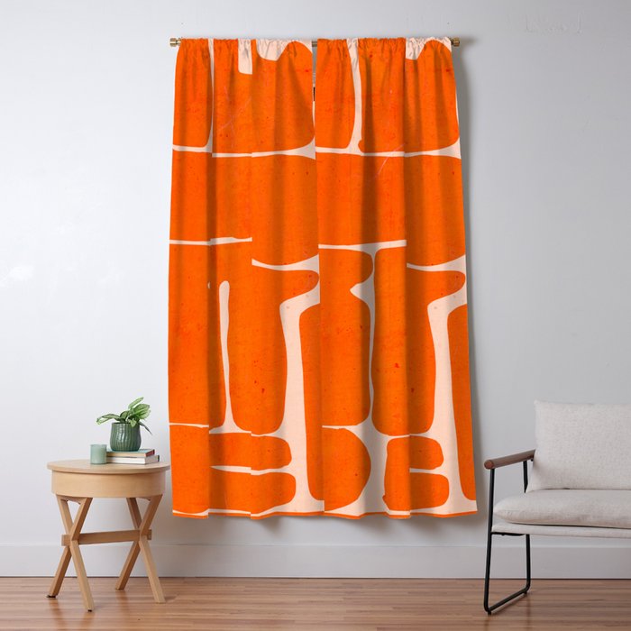 Modern Abstract Minimal Shapes 162/2 Window Curtain Gallery Image 5