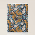 Exotic Tiger Oasis Dark Stationery Card Gallery Image 2