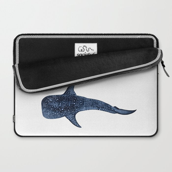 TWO WHALE SHARK Laptop Sleeve Gallery Image 2