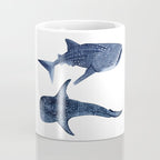 TWO WHALE SHARK Coffee Mug Gallery Image 4