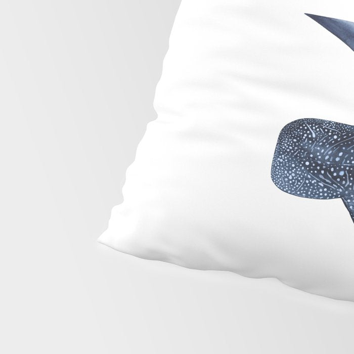 TWO WHALE SHARK Pillow Sham Gallery Image 4
