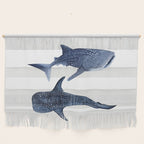 TWO WHALE SHARK Wall Hanging Gallery Image 1