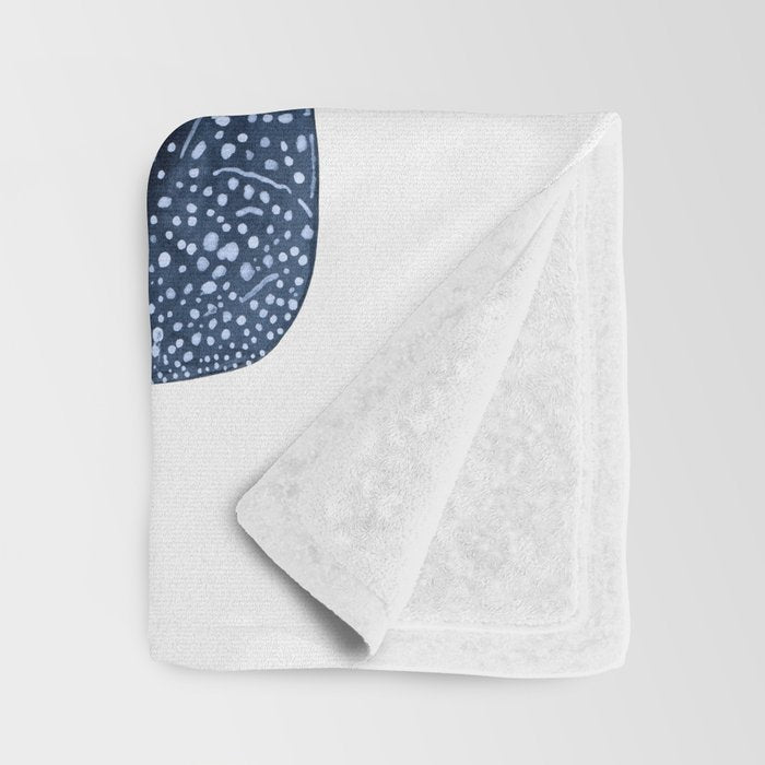 TWO WHALE SHARK Throw Blanket Gallery Image 3