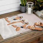 Morning with a friend II Outdoor Rug Gallery Image 2