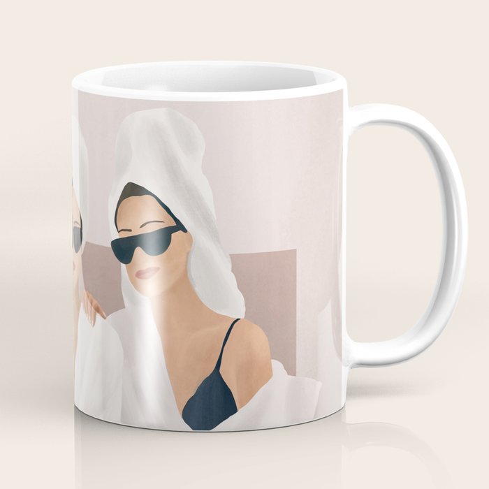Morning with a friend II Coffee Mug Gallery Image 1
