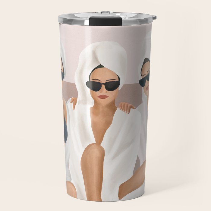 Morning with a friend II Travel Mug Gallery Image 1