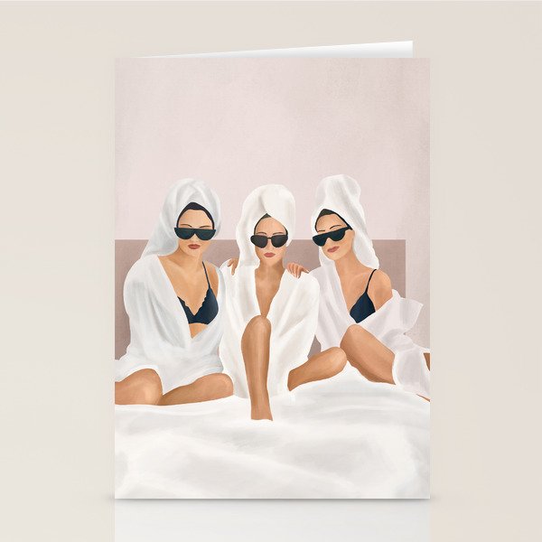 Morning with a friend II Stationery Card Gallery Image 2