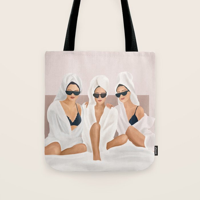 Morning with a friend II Tote Bag Gallery Image 1