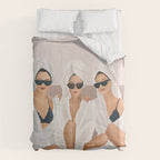 Morning with a friend II Comforter Gallery Image 6
