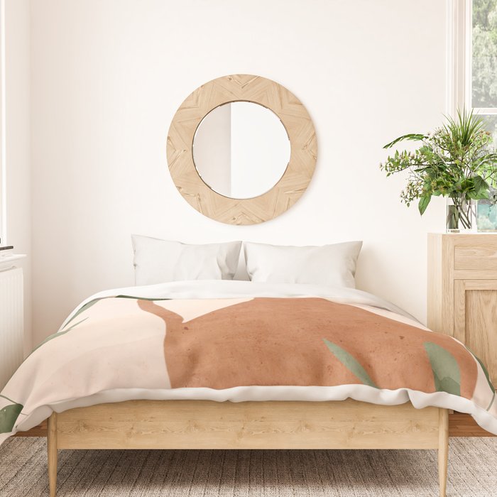 Vase Abstract Art Duvet Cover Gallery Image 3