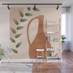 Vase Abstract Art Wall Mural Gallery Image 1