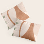 Vase Abstract Art Pillow Sham Gallery Image 3