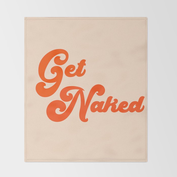 Get Naked Throw Blanket Gallery Image 2
