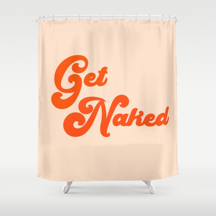 Get Naked Shower Curtain Gallery Image 1