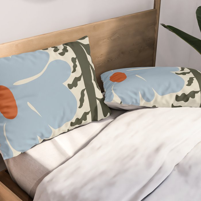 Fern Flower  Pillow Sham Gallery Image 2