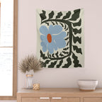 Fern Flower  Wall Tapestry Gallery Image 2