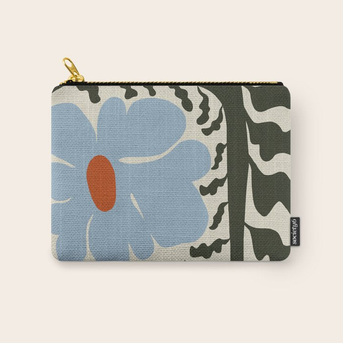 Fern Flower  Carry All Pouch Gallery Image 1