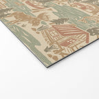 North Country Summer - soft neutrals Welcome Mat Gallery Image 2