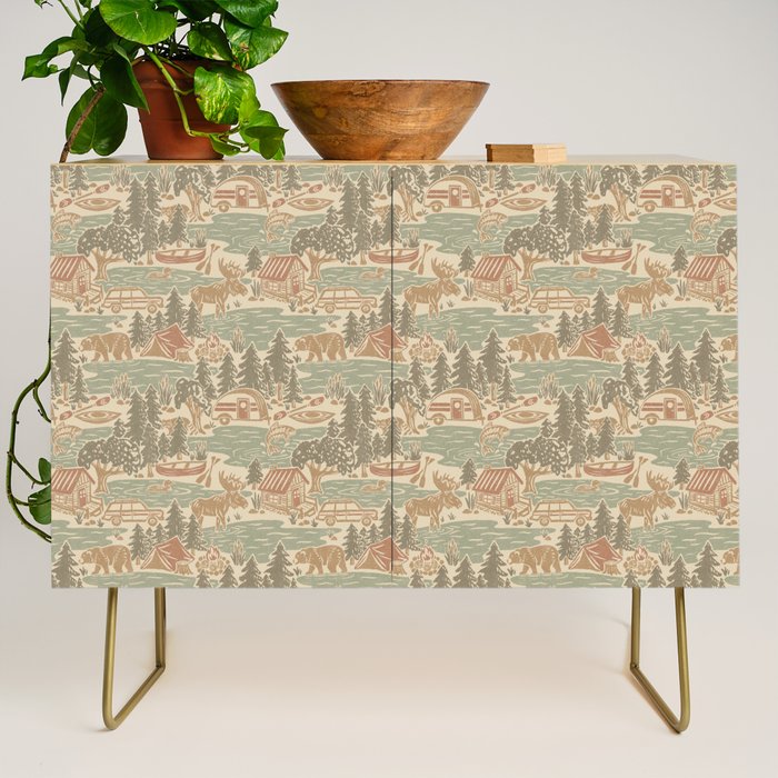 North Country Summer - soft neutrals Credenza Gallery Image 1