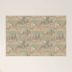 North Country Summer - soft neutrals Welcome Mat Gallery Image 1