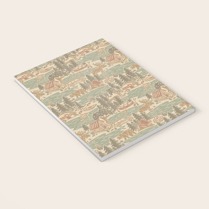 North Country Summer - soft neutrals Notebook Gallery Image 3