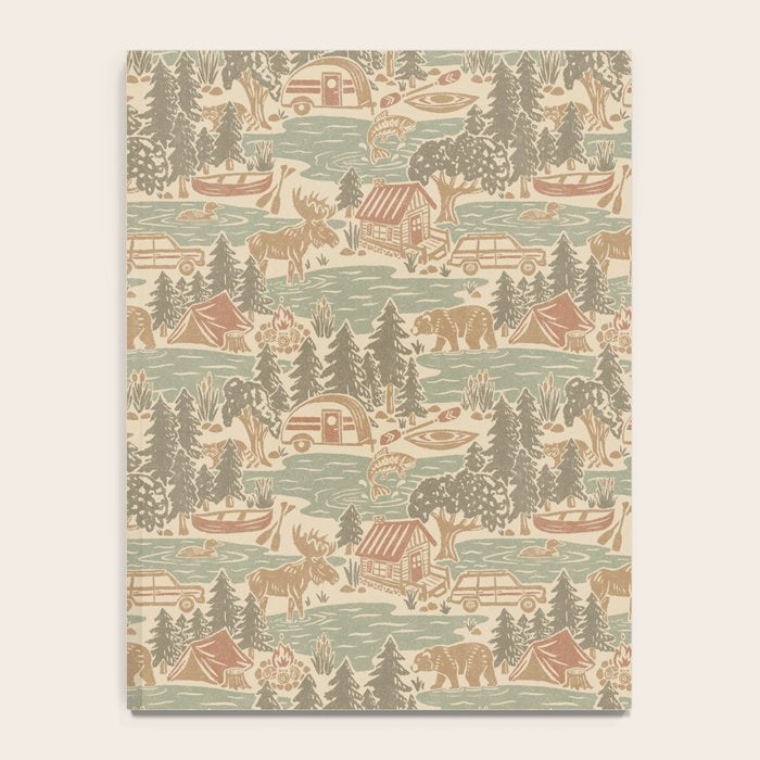 North Country Summer - soft neutrals Notebook Gallery Image 4