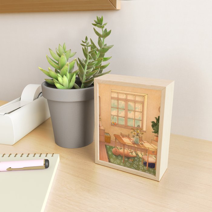 Floor Time Mini Art Print Gallery Image 2