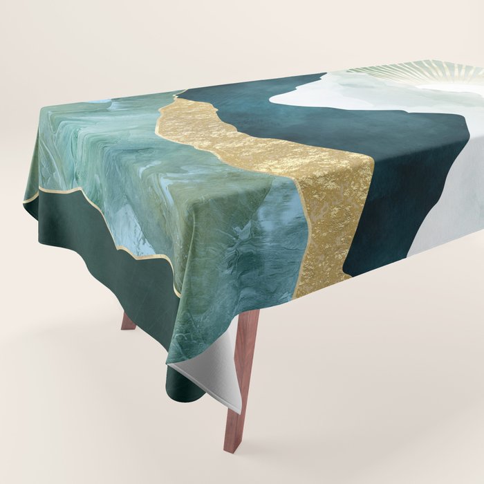 Golden Sunrise Tablecloth Gallery Image 1