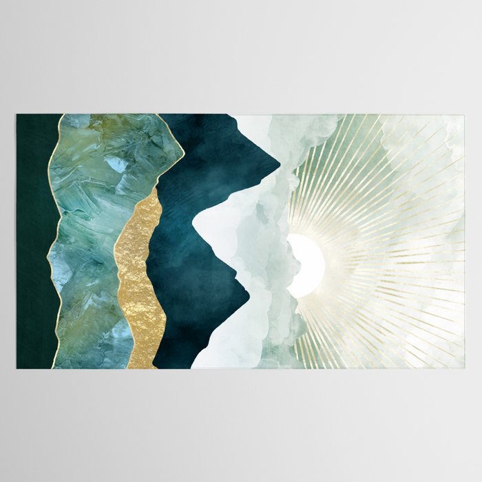 Golden Sunrise Tablecloth Gallery Image 2