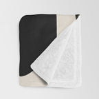 Modern Abstract Shapes 110 Throw Blanket Gallery Image 3