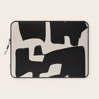 Modern Abstract Shapes 110 Laptop Sleeve Gallery Image 1