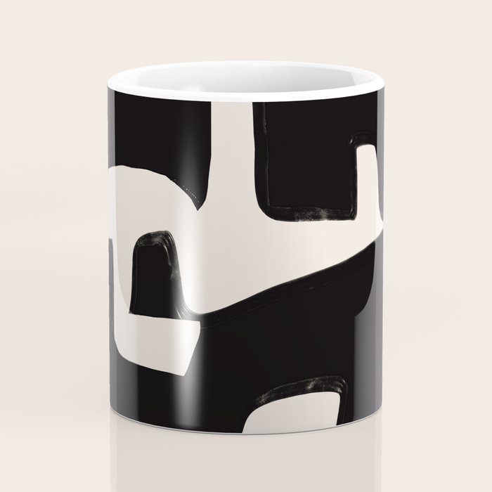 Modern Abstract Shapes 110 Coffee Mug Gallery Image 4