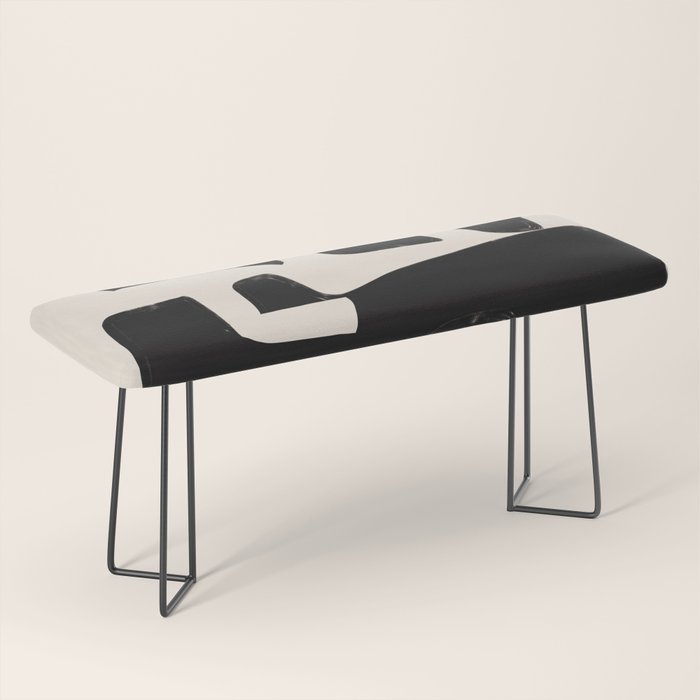 Modern Abstract Shapes 110 Bench Gallery Image 1